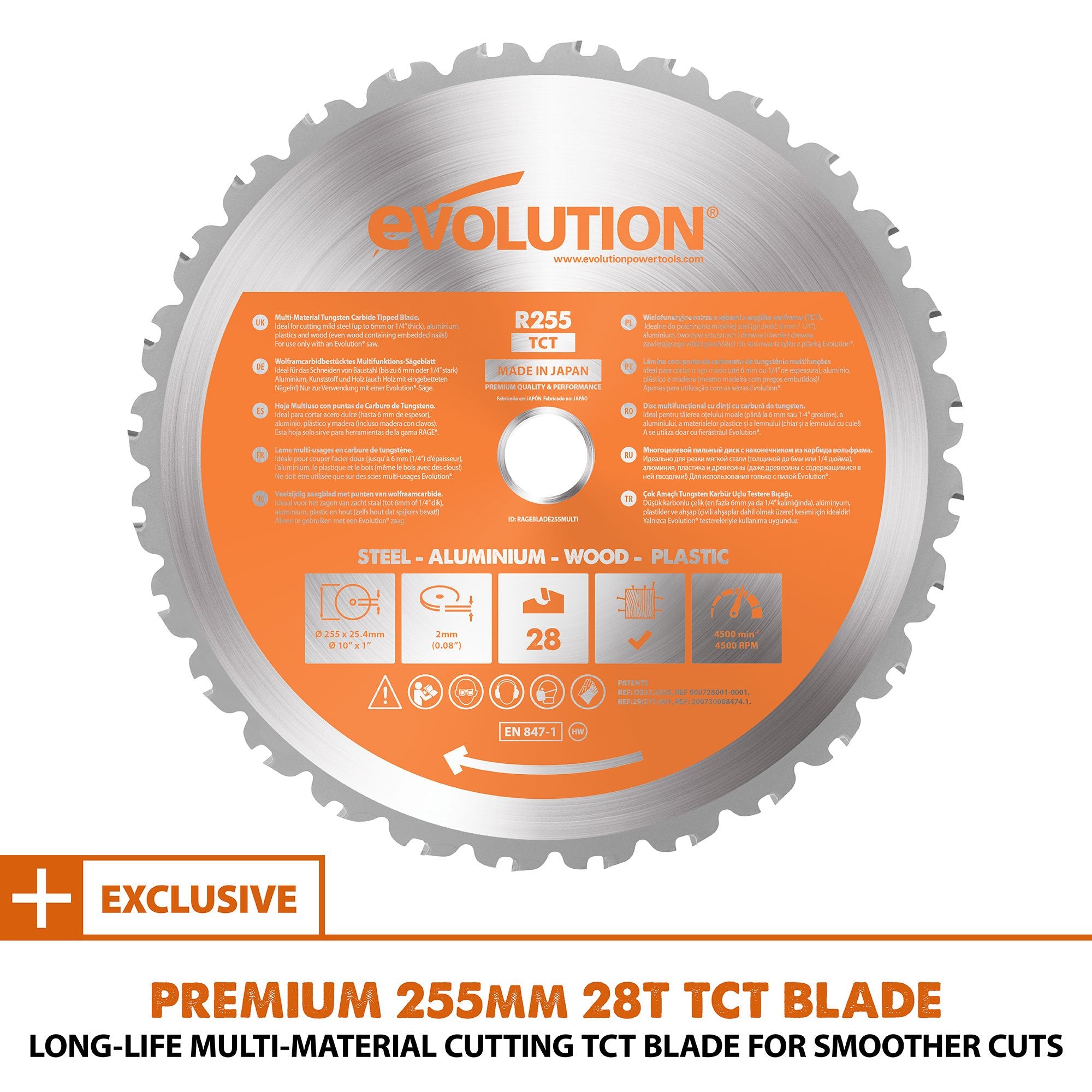 R255SMS+: Sliding Miter Saw With 10 in. Multi-Material Cutting Blade (Refurbished Like New)
