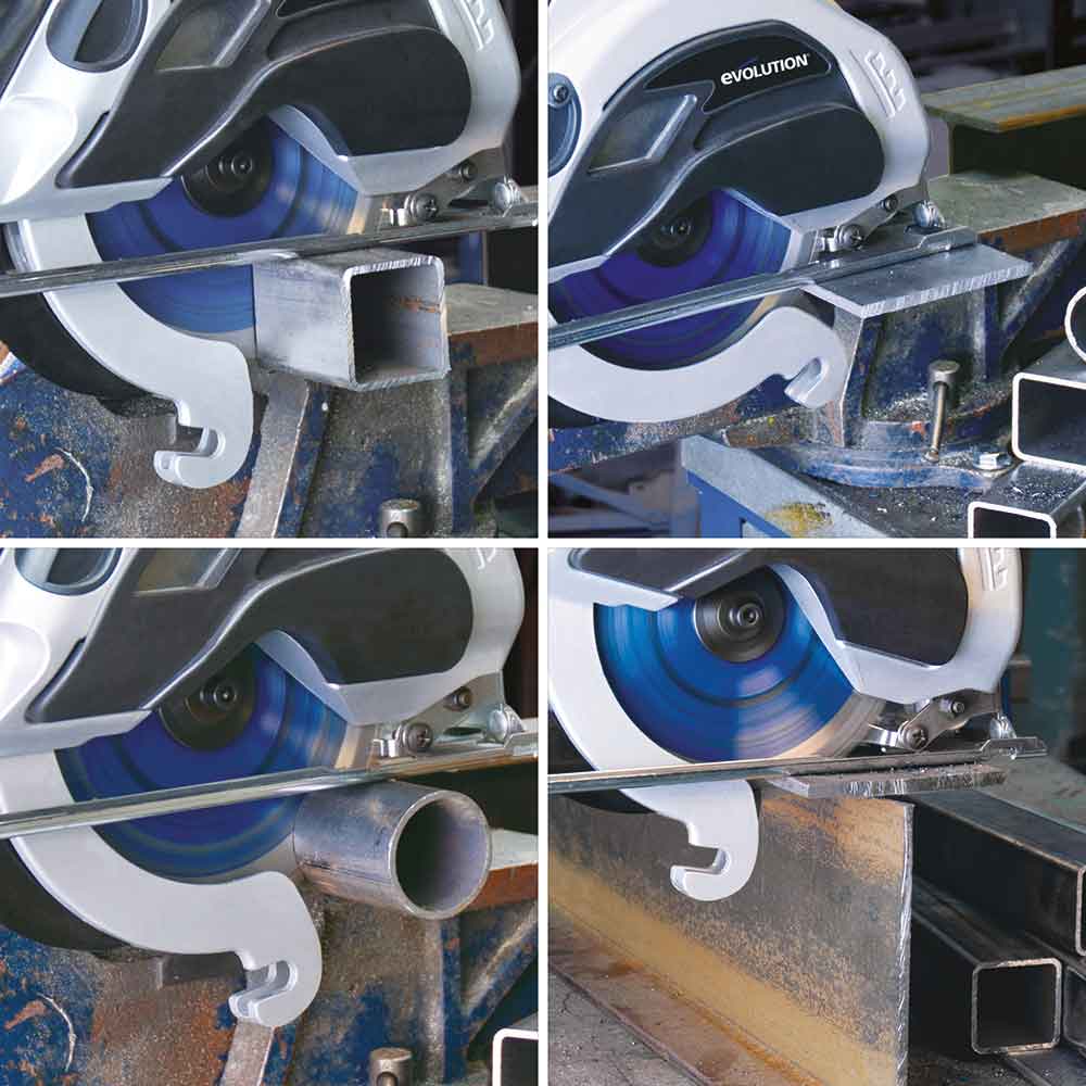 Lame de coupe Evolution 180 mm en acier doux 36 dents (pour scies circulaires et scies à onglet uniquement)