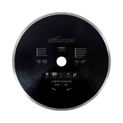 Evolution 255mm Diamond Blade - Evolution Power Tools UK
