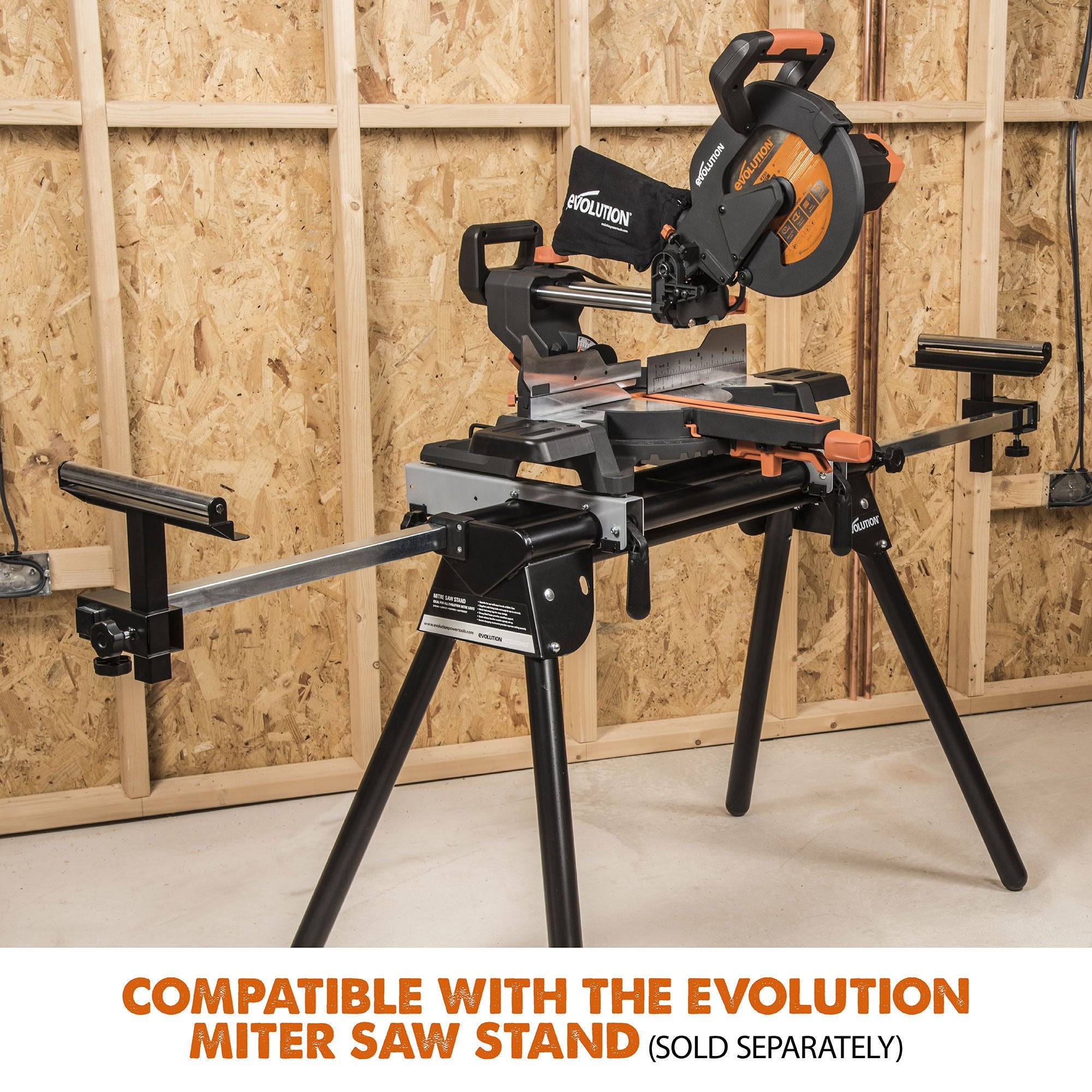 R255SMS+: Sliding Miter Saw With 10 in. Multi-Material Cutting Blade (Refurbished Like New)