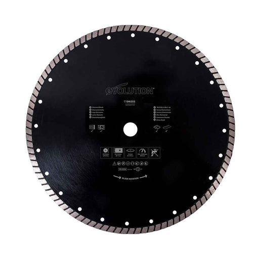 Evolution 355mm Diamond Blade - Evolution Power Tools UK