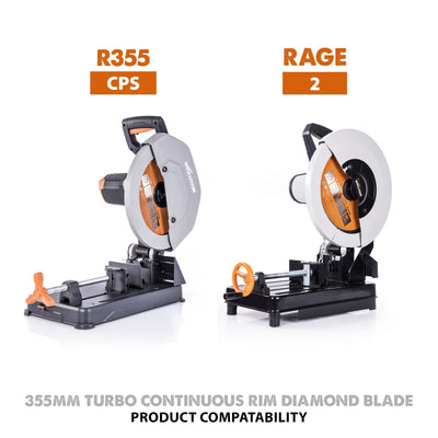 Evolution 355mm Diamond Chop Saw Blade