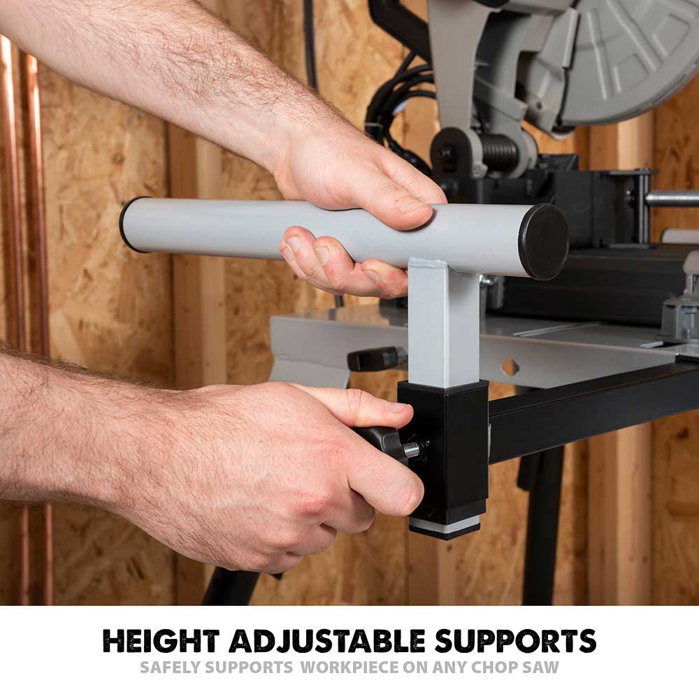 Chop Saw Stand With Universal Fittings