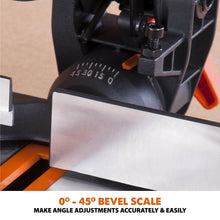Evolution R210CMS+ 210mm 1200w Compound Mitre Saw With TCT Multi-Material Cutting Blade