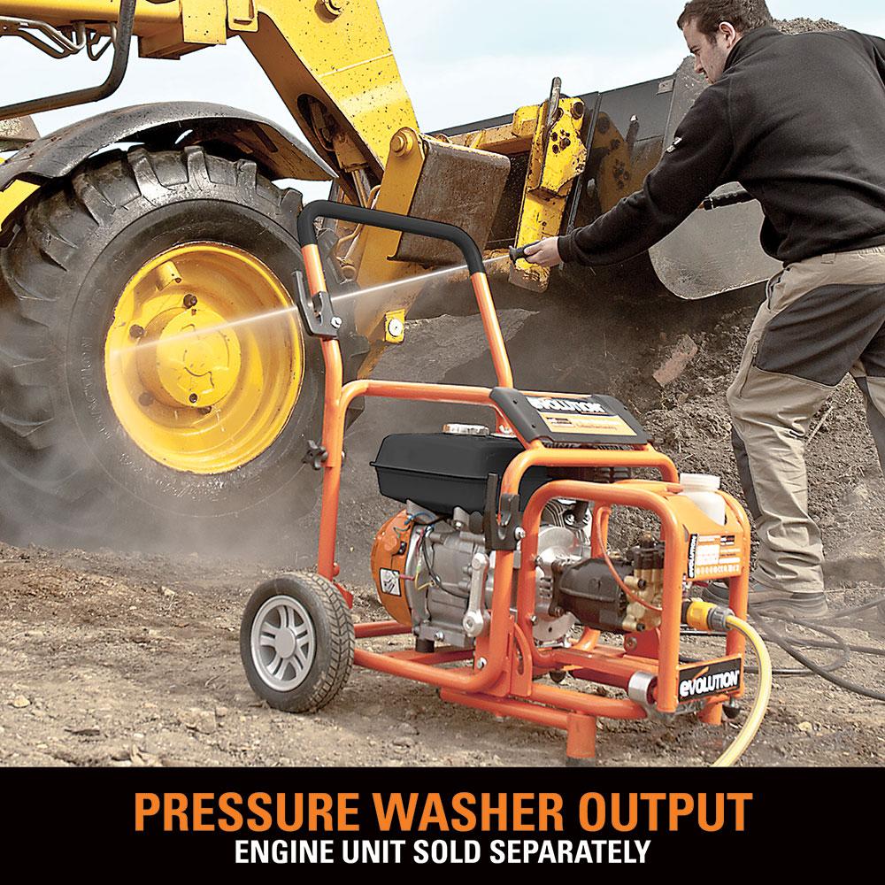 Evolution Evo-System 175 Bar Pressure Washer Output