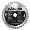 Evolution 185mm Fine Wood Mitre/Circular Saw Blade 40T