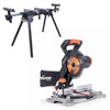 Evolution Cordless R185CMS-Li 185mm Compound Mitre Saw & Stand Bundle