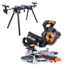 Evolution Cordless R185CMS-Li 185mm Compound Mitre Saw & Stand Bundle