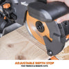 Evolution R210SMS+ 210mm Sliding Mitre Saw & Stand Bundle