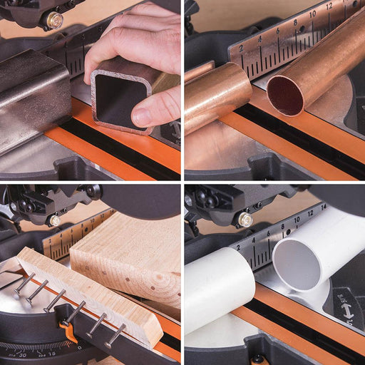 Evolution R210SMS-300+ Sliding Compound Mitre Saw & Mitre Saw Stand Bundle - Evolution Power Tools UK