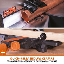 Evolution R255SMS+ 255mm Sliding Compound Mitre Saw & Stand Bundle