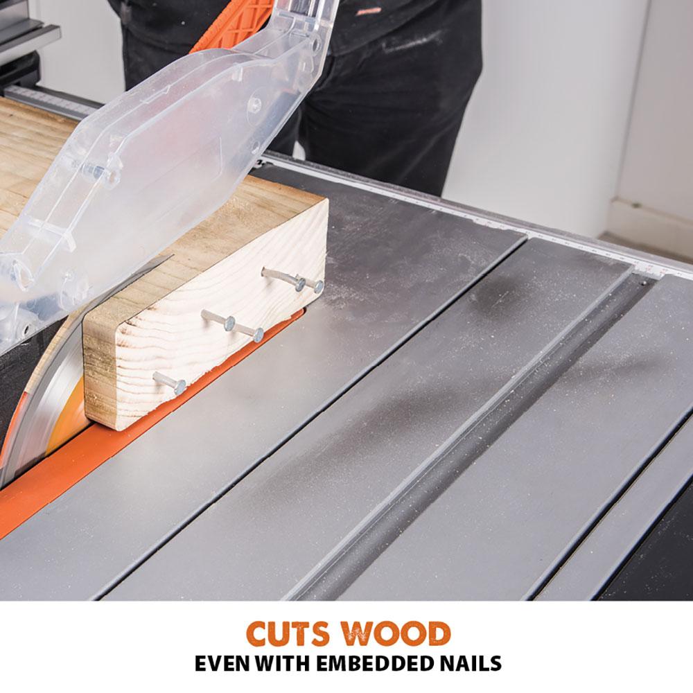Evolution RAGE5-S 255mm Table Saw With 28T Multi-Material & 60T Fine Wood Blade Bundle