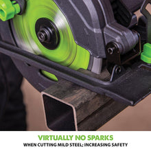 Evolution F165CCSL - 165mm Circular Saw with TCT Multi-Material Cutting Blade (230v)