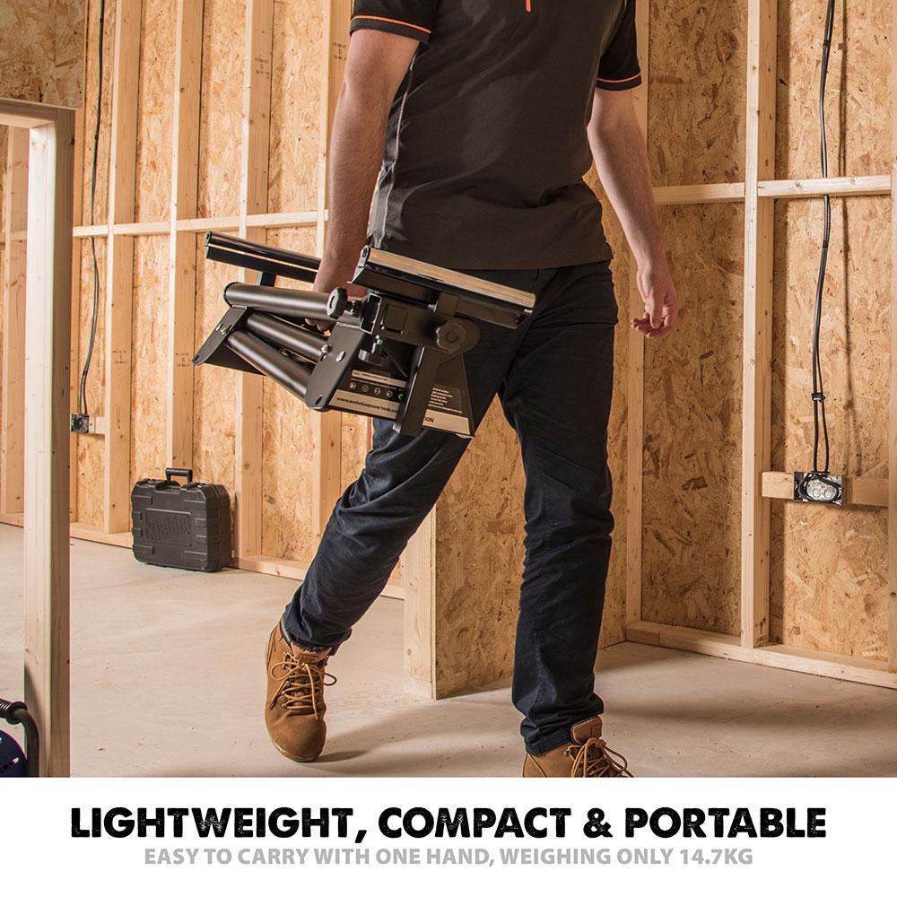 Evolution Mitre Saw Stand With Universal Fittings