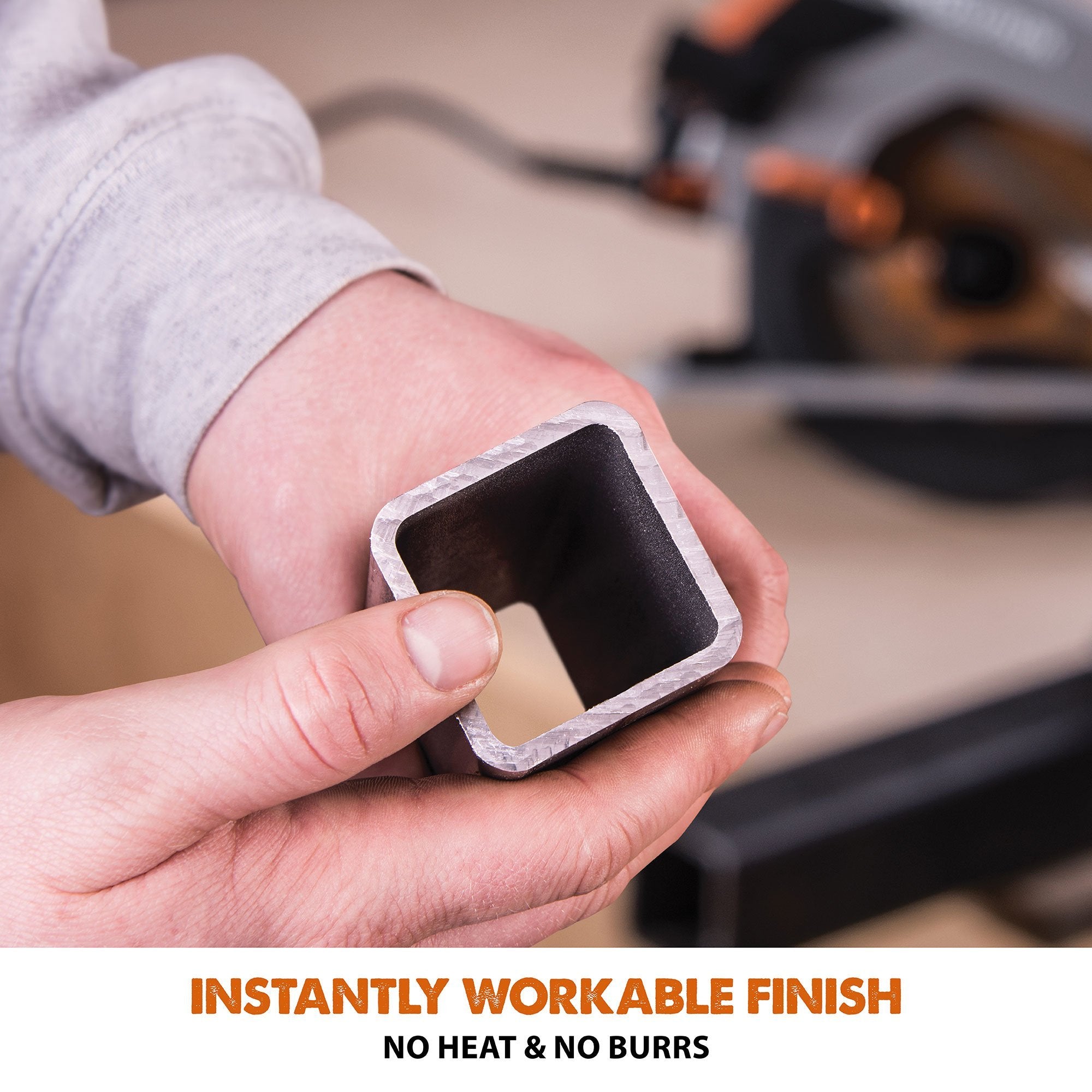 Scie circulaire Evolution R165CCSL 165 mm avec lame de coupe multi-matériaux TCT