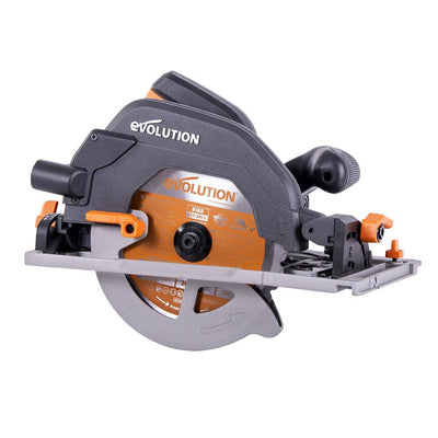 Evolution R185CCSX - 185mm Circular Saw with TCT Multi-Material Cutting Blade (Refurbished - Like New)