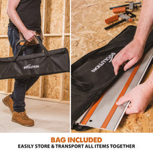 Evolution R185CCSX+ Handheld Circular Saw and 1.4m Track Bundle (2x700mm)