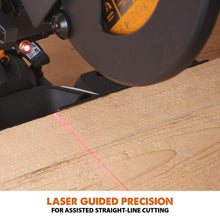 Evolution R210SMS+ 210mm Sliding Compound Mitre Saw With TCT Multi-Material Cutting Blade