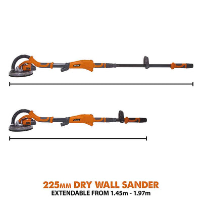 Evolution R225DWS Telescopic Dry Wall Sander (Refurbished - Fair Condition)