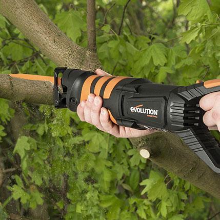 Evolution R230RCP 850W Reciprocating Saw with 4 Blades (230v)