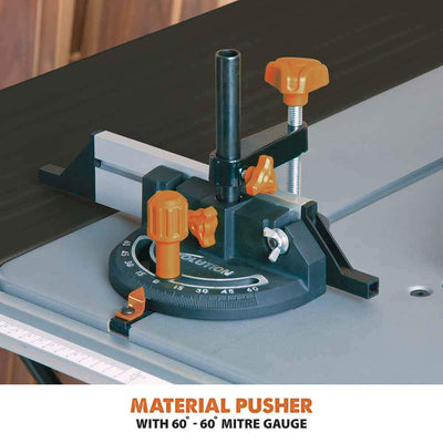 Evolution R255MTS 255mm Table Saw With TCT Multi-Material Cutting Blade (230v)