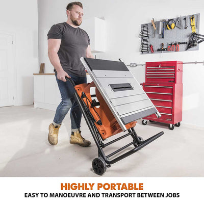 Evolution R255PTS 255mm Table Saw With TCT Multi-Material Cutting Blade