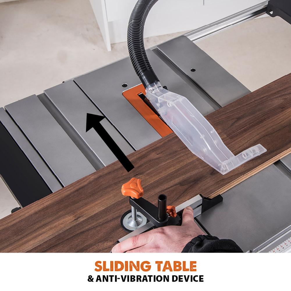 Evolution RAGE5-S 255mm Table Saw With TCT Multi-Material Cutting Blade (Refurbished - Like New)