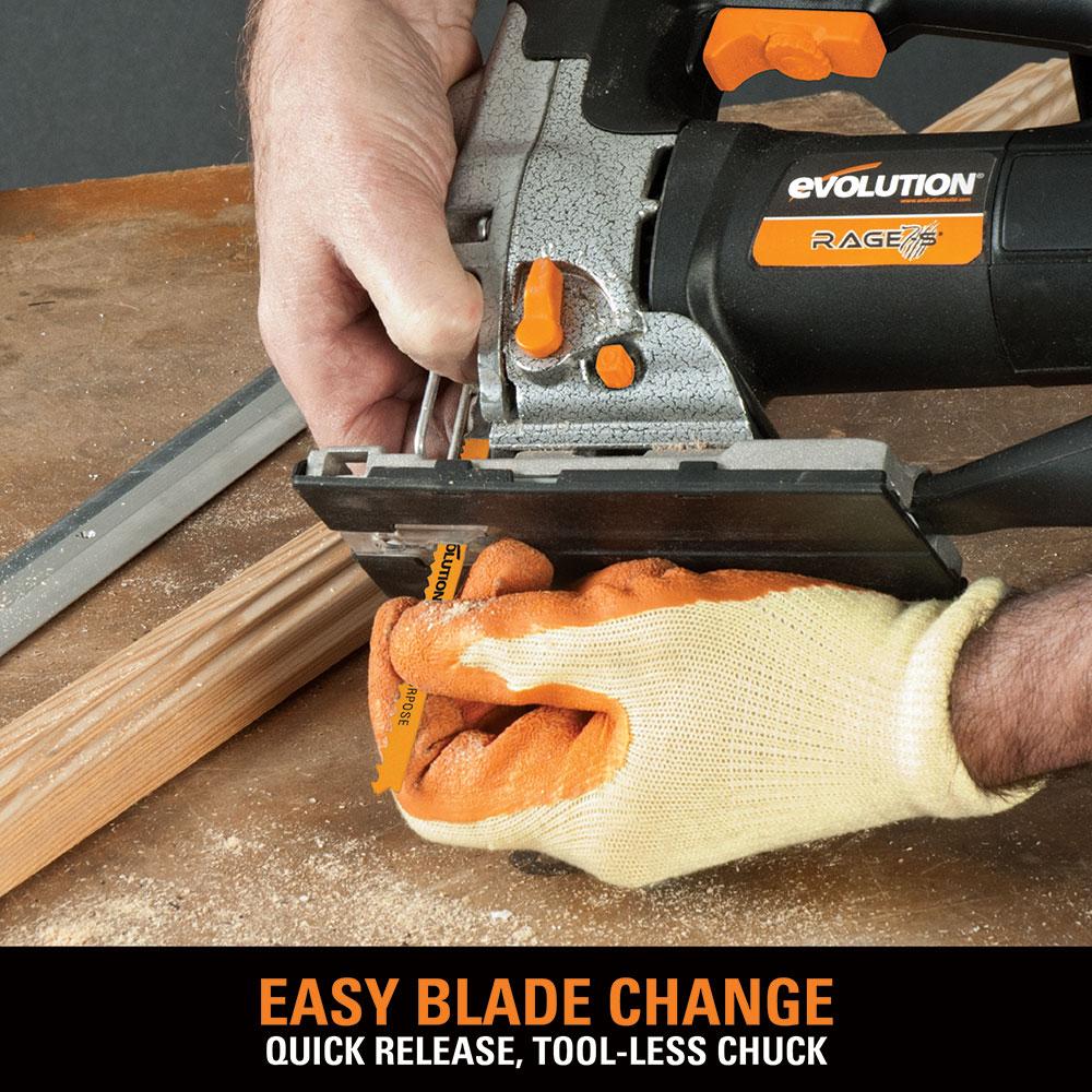 Scie sauteuse Evolution RAGE7-S 710W