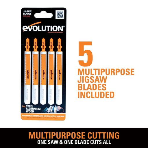 Evolution RAGE7-S 710W Jigsaw - Evolution Power Tools UK