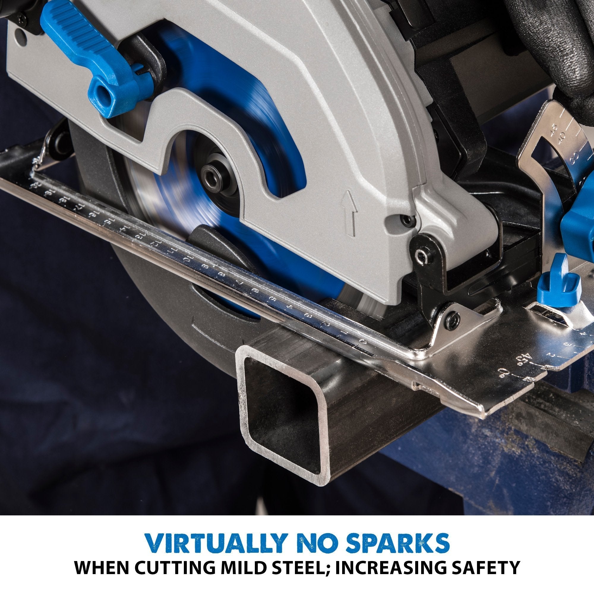 Evolution S185CCSL 185mm Metal Cutting Circular Saw with TCT Mild Steel Cutting Blade